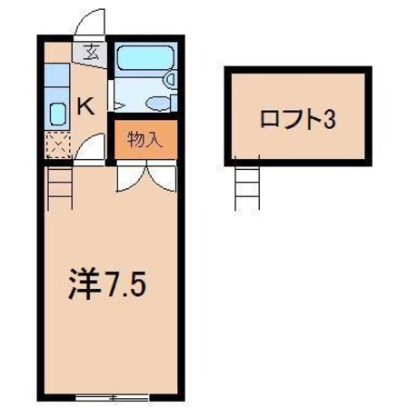 ハビデ清水の物件間取画像